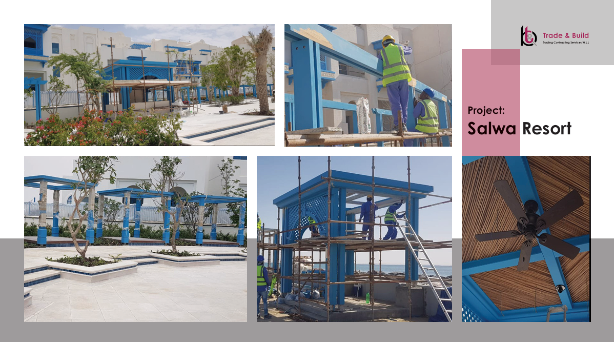Salwa Resort project collage